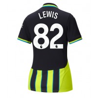 Manchester City Rico Lewis #82 Replika Bortatröja Dam 2024-25 Kortärmad